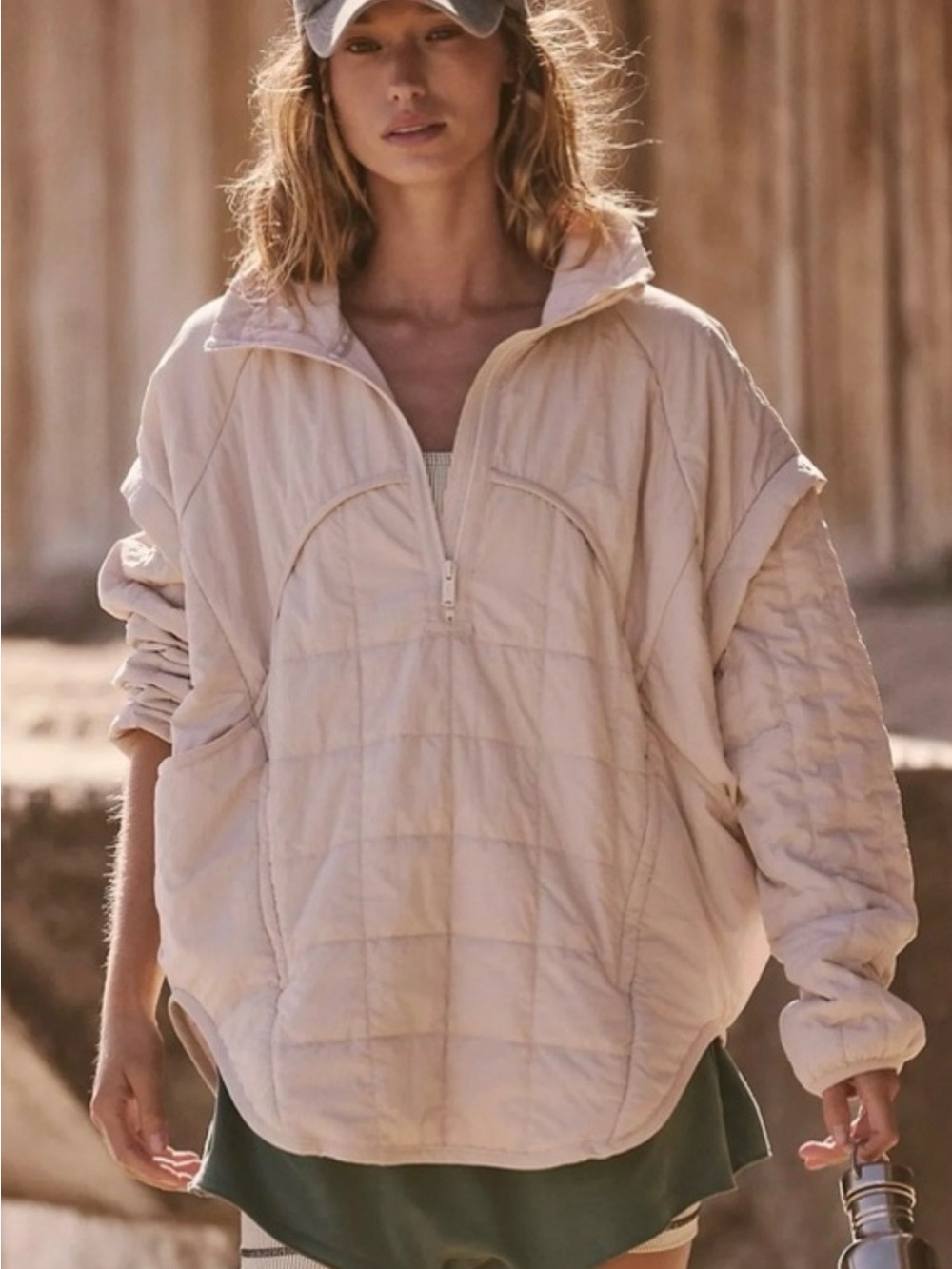 FP Movement by Free People Priscilla Pullover Jacket small cashmere